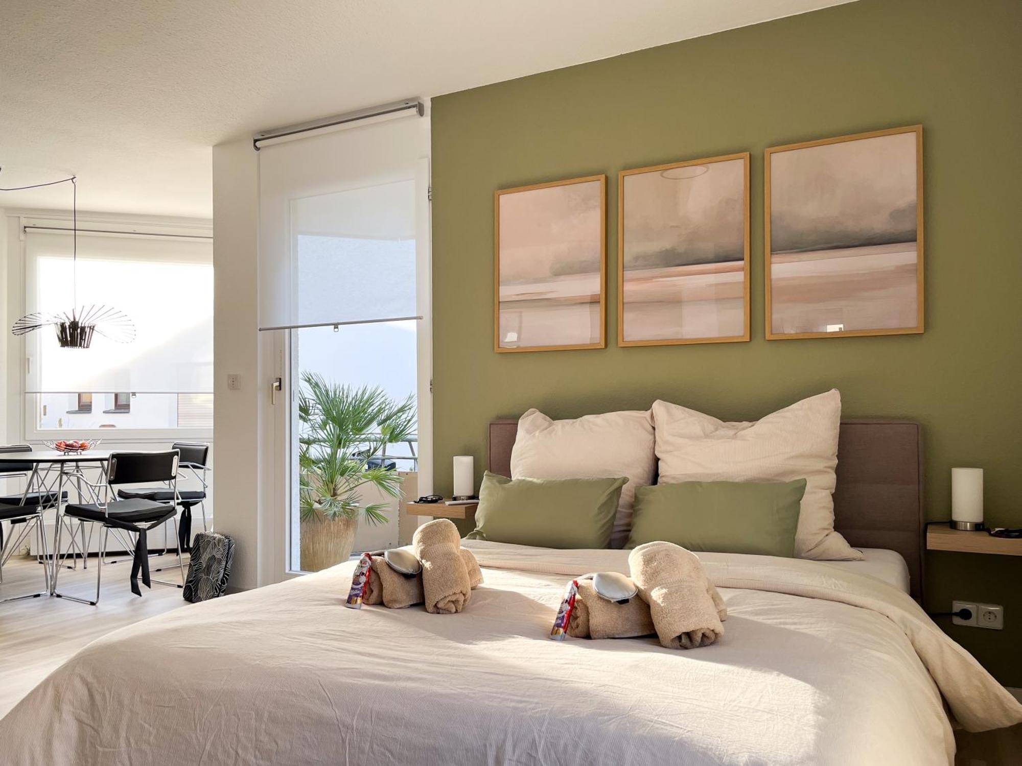 Lubu Stay Central, Cozy, With Workspace And Parking Людвигсбург Экстерьер фото