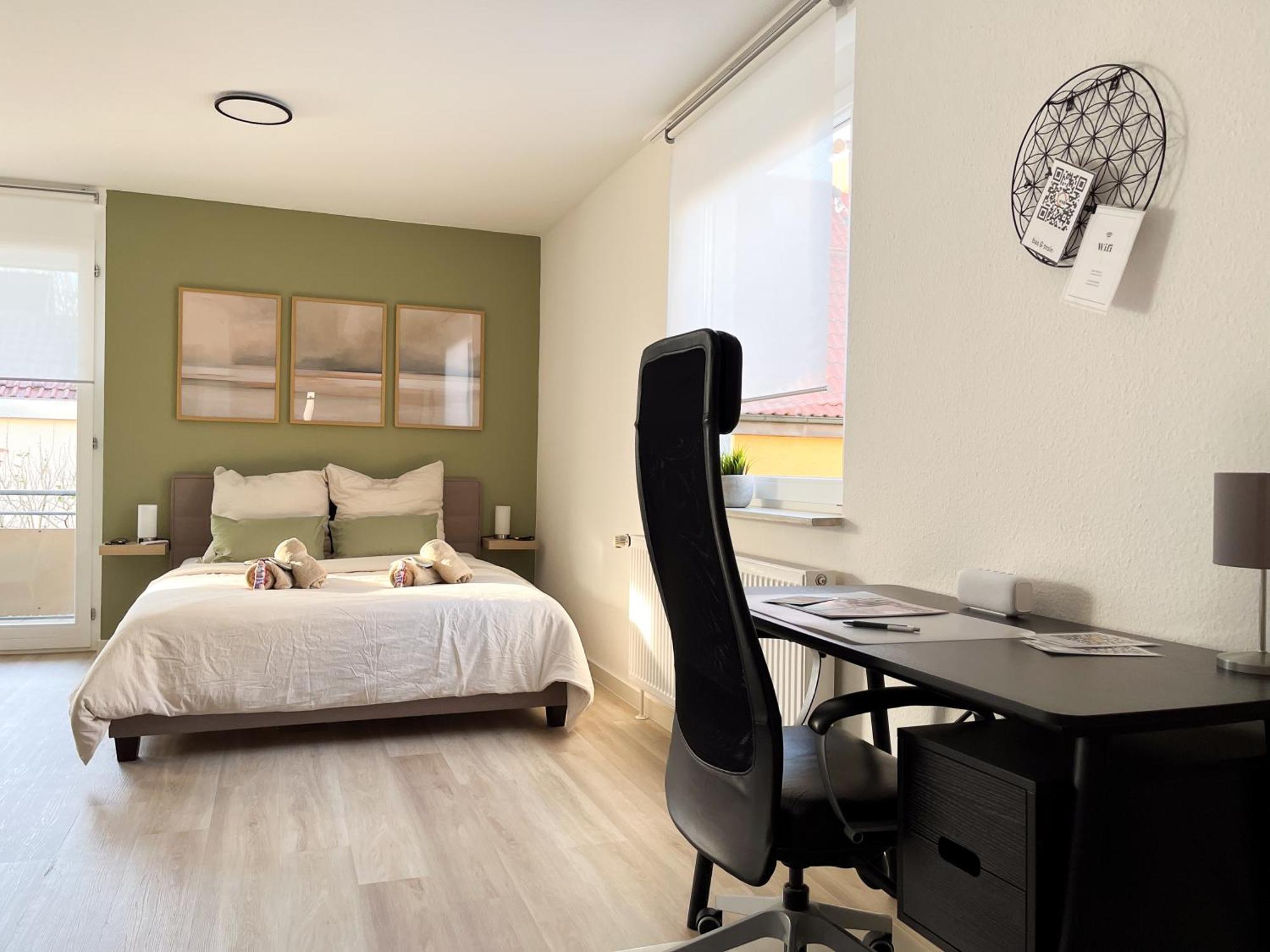 Lubu Stay Central, Cozy, With Workspace And Parking Людвигсбург Экстерьер фото