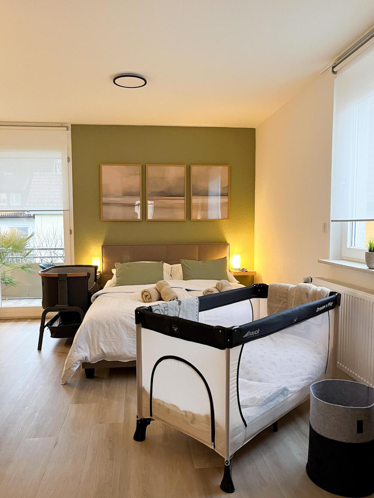 Lubu Stay Central, Cozy, With Workspace And Parking Людвигсбург Экстерьер фото